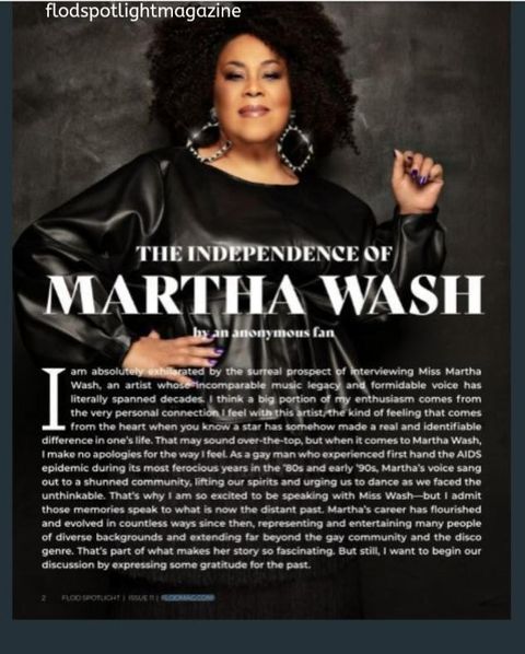 Martha Wash for FLOD Magazine