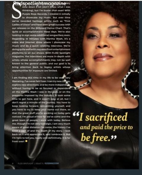 Martha Wash for FLOD Magazine